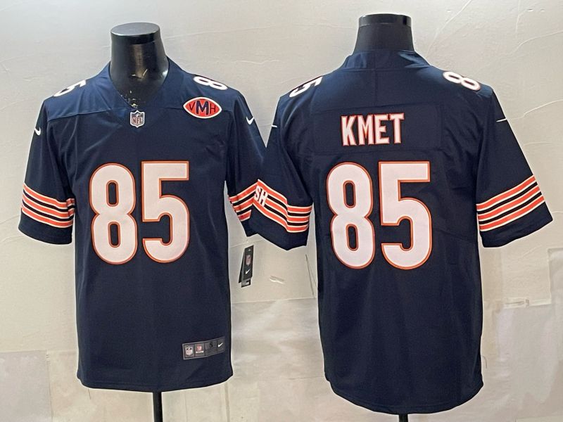 Men 2026 Chicago Bears #85 Kmet blue 2th generation Nike Limited NFL Jersey style 005